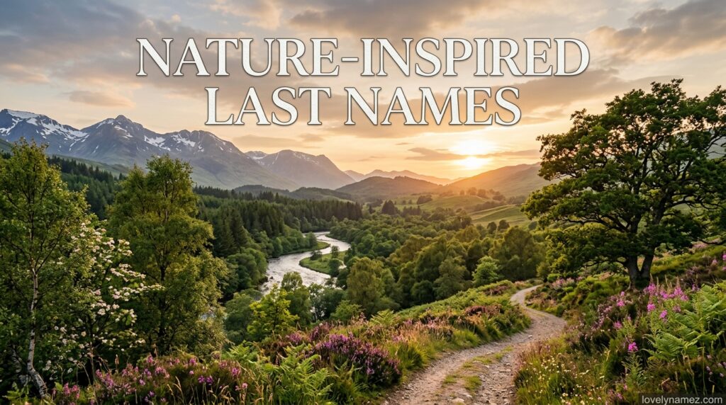Nature-Inspired Last Names
