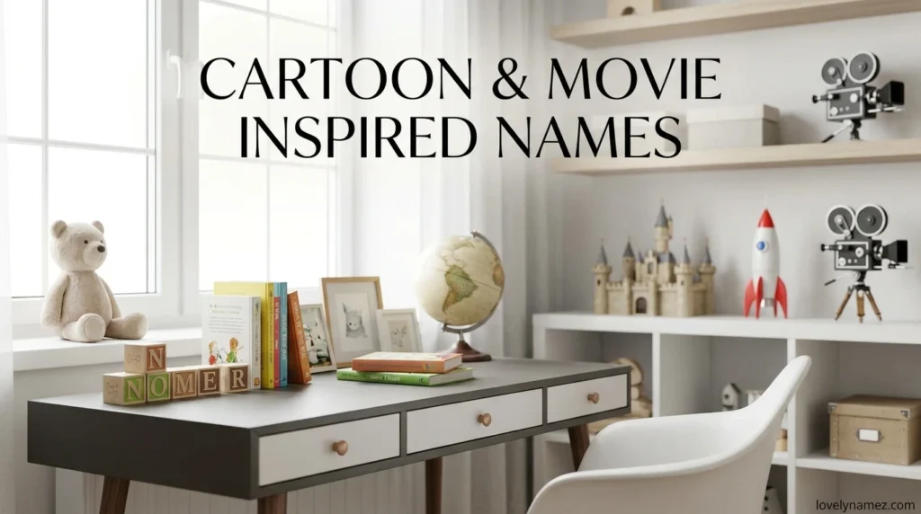 Cartoon & Movie Inspired Names