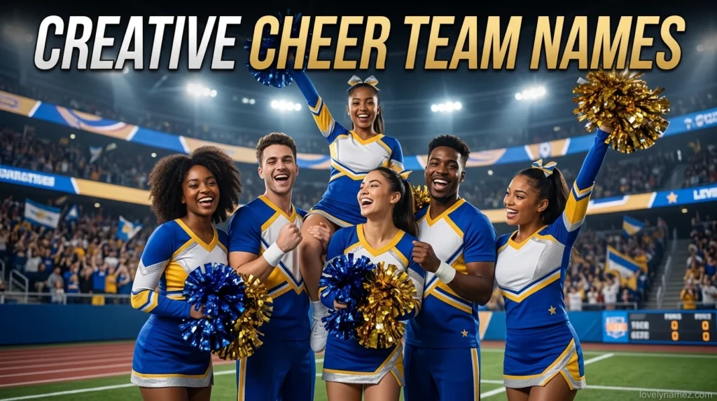 Creative Cheer Team Names