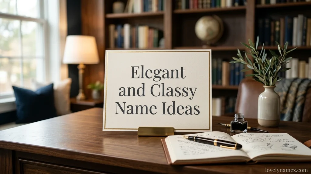 Elegant and Classy Name Ideas