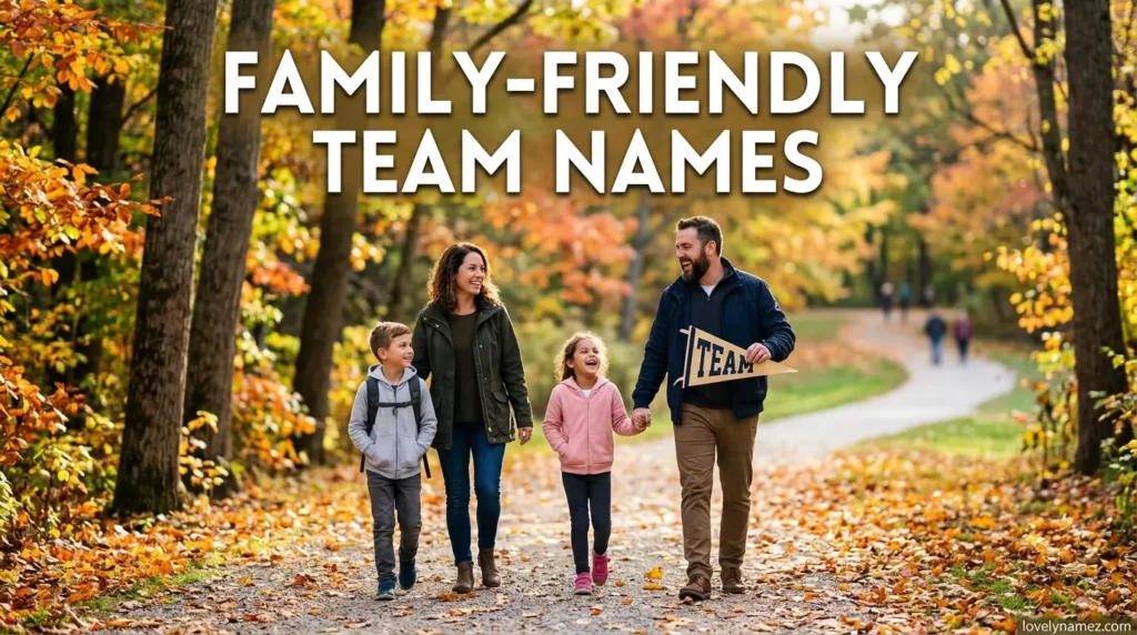 Family-Friendly Team Names