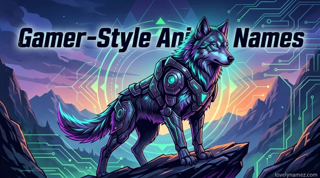 Gamer-Style Animal Names