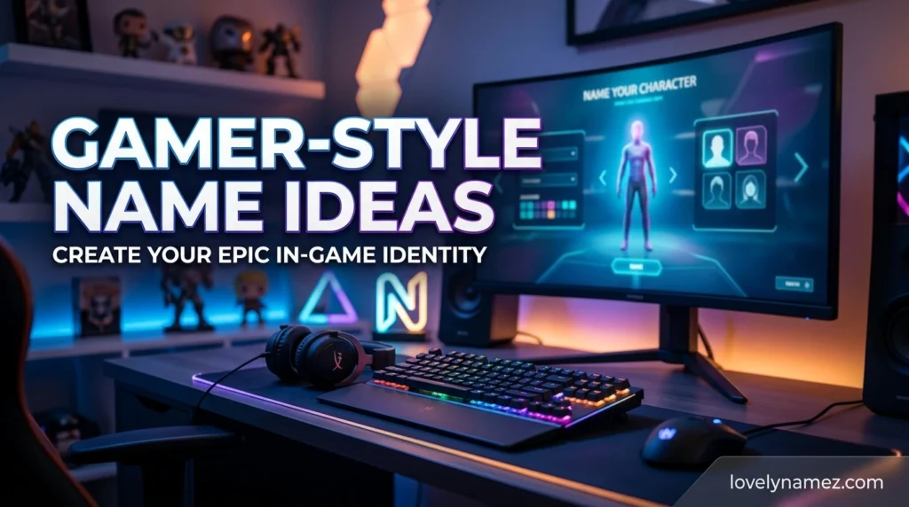 Gamer-Style Name Ideas
