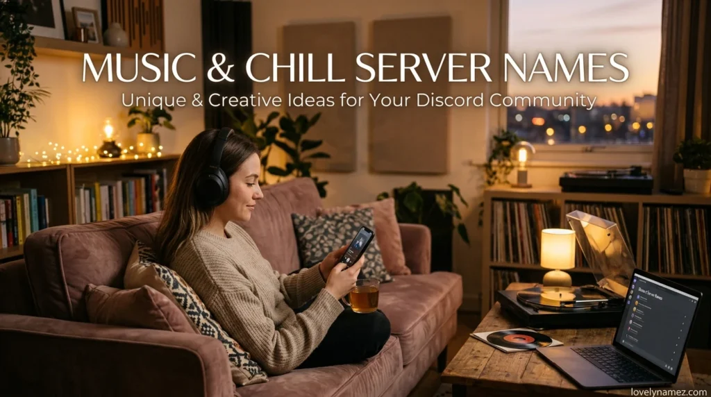 Music & Chill Server Names