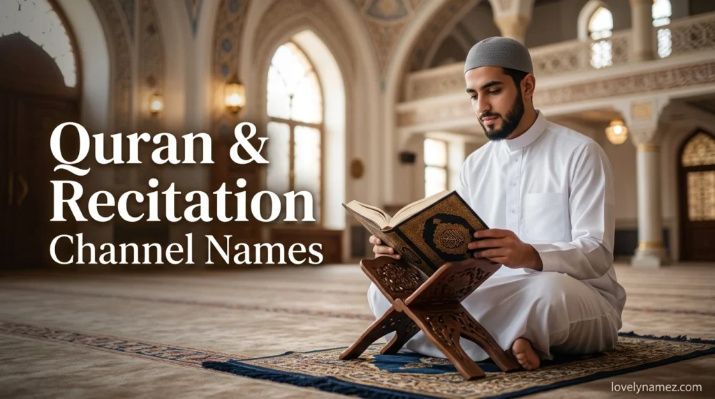 Quran & Recitation Channel Names