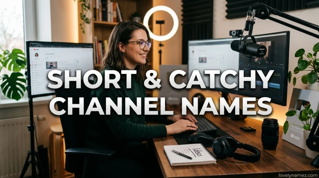 Short & Catchy Channel Names