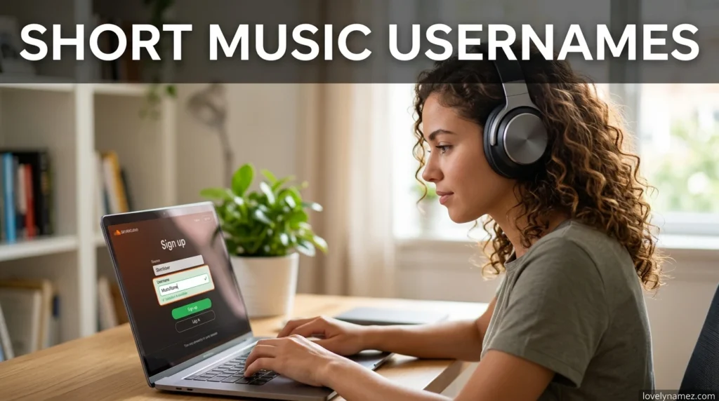 Short Music Usernames