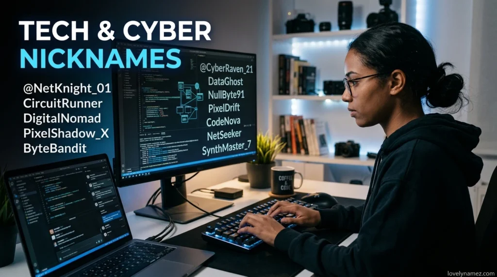 Tech & Cyber Nicknames