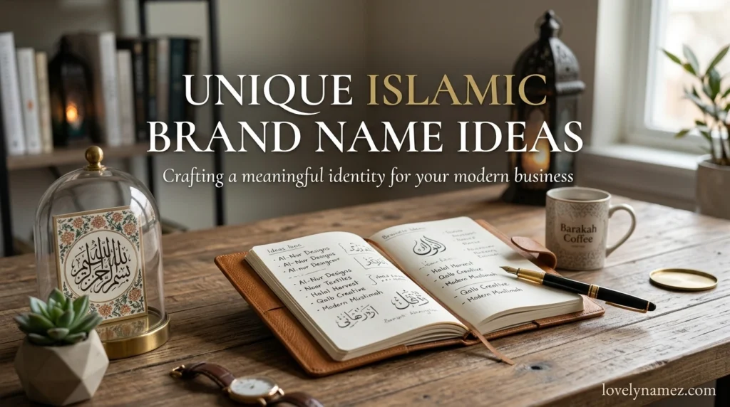 Unique Islamic Brand Name Ideas