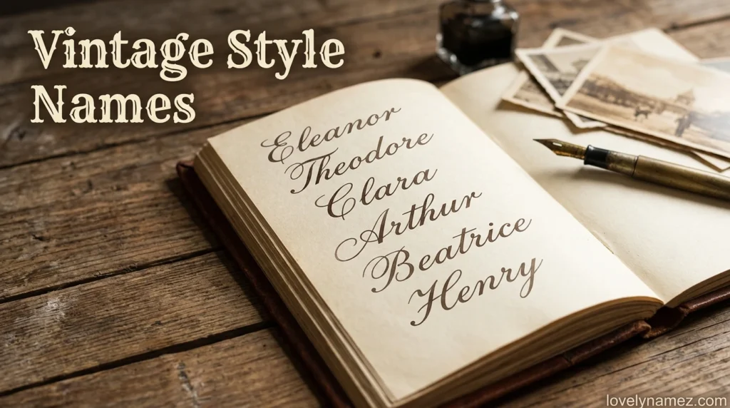 Vintage Style Names