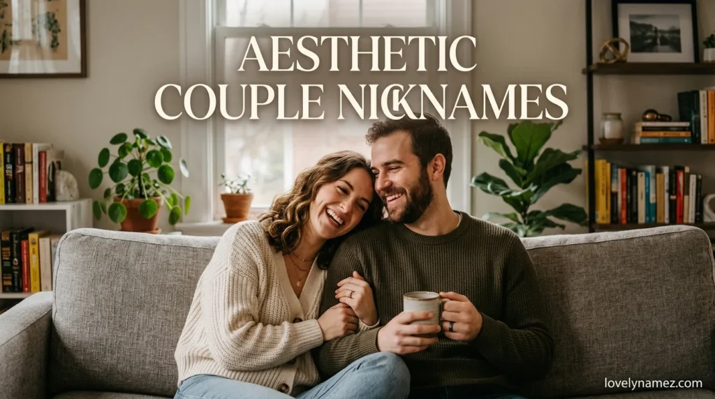 Aesthetic Couple Nicknames