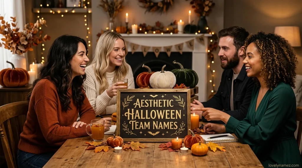 Aesthetic Halloween Team Names