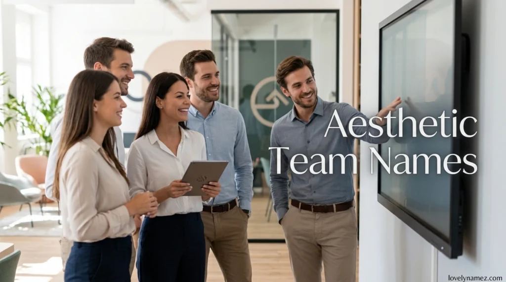 Aesthetic Team Names