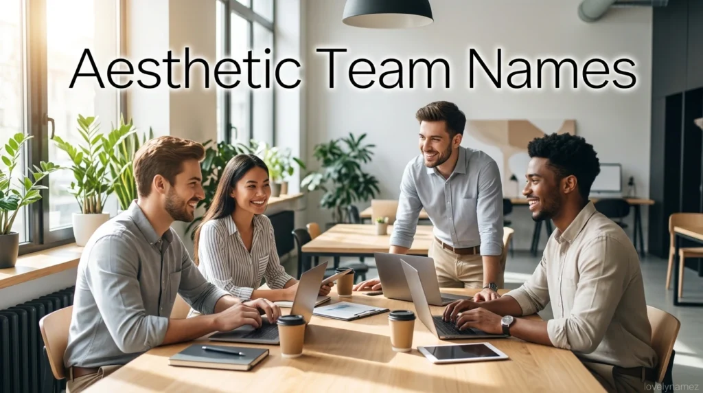 Aesthetic Team Names