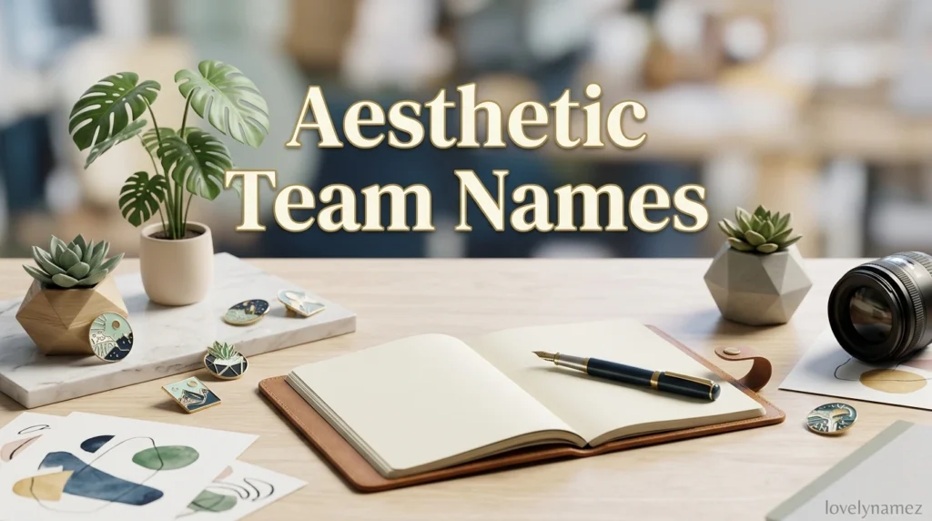 Aesthetic Team Names
