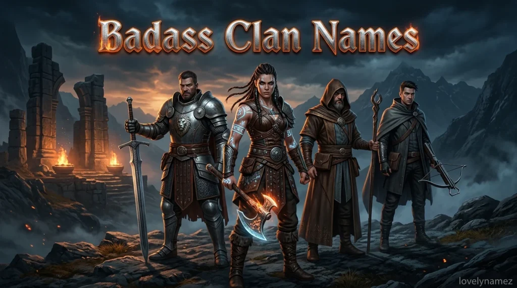 Badass Clan Names
