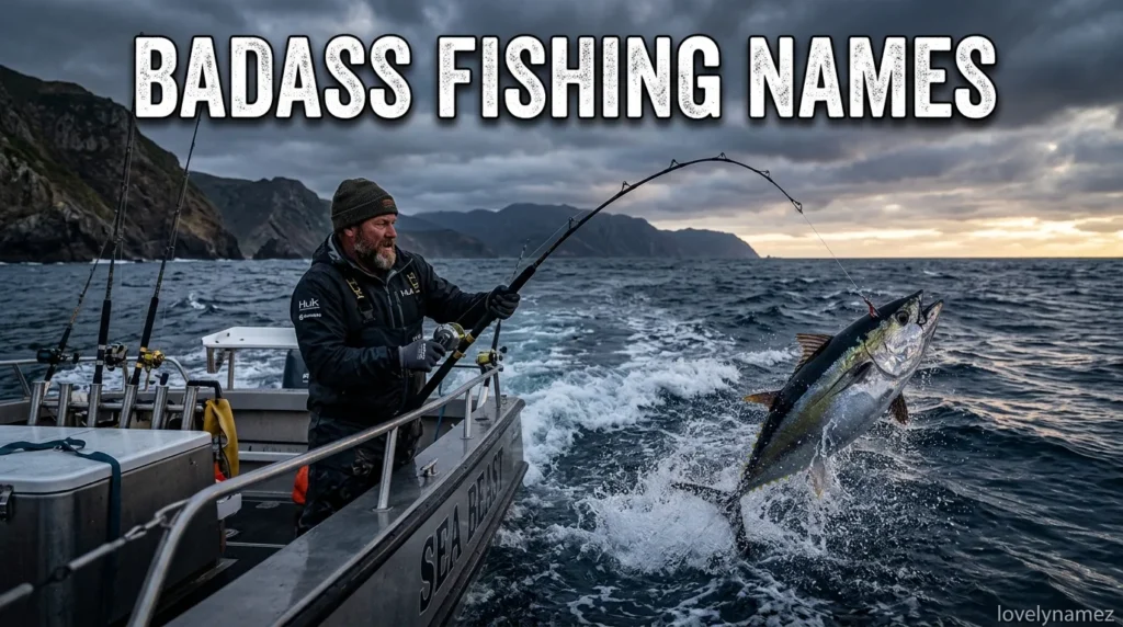 Badass Fishing Names