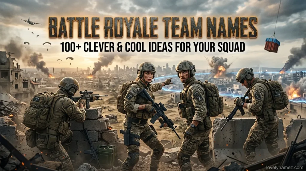 Battle Royale Team Names