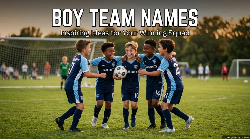 Boy Team Names