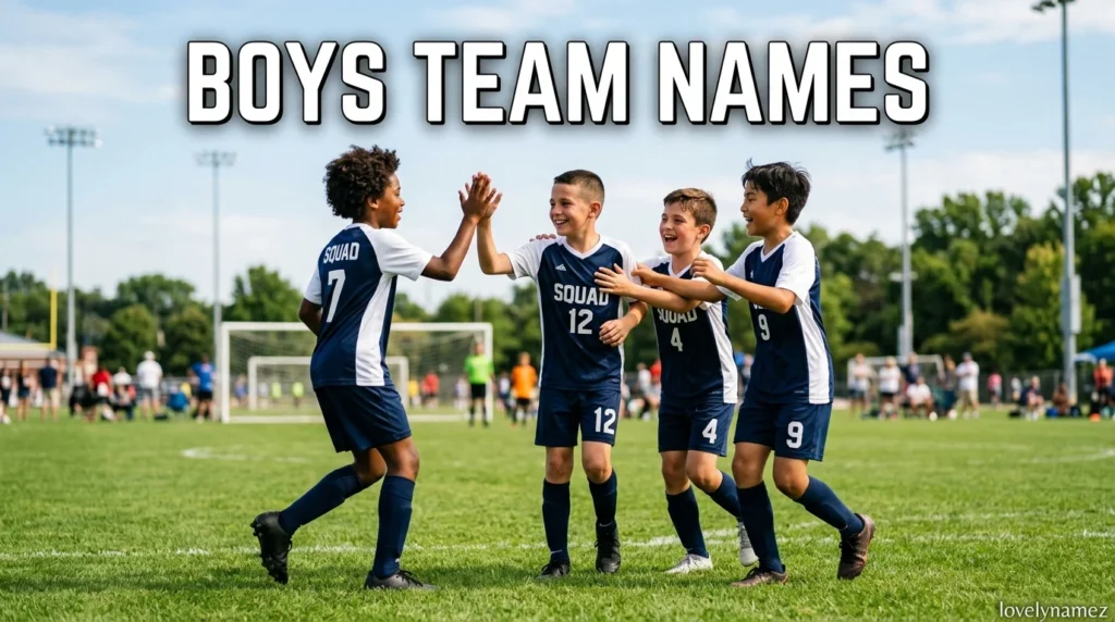 Boys Team Names