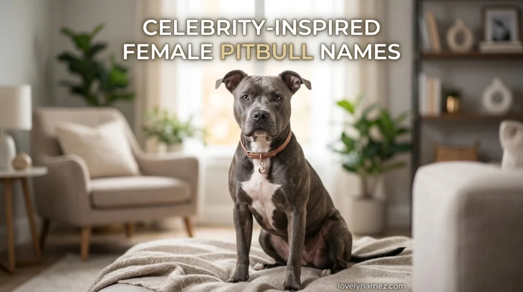 Celebrity-Inspired Female Pitbull Names