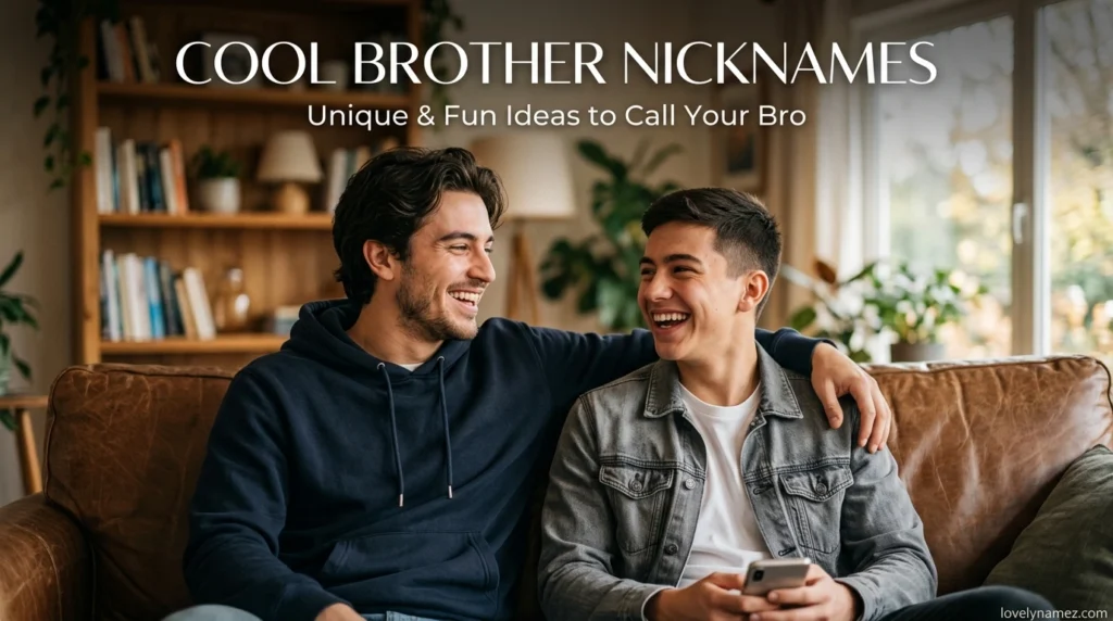 Cool Brother Nicknames