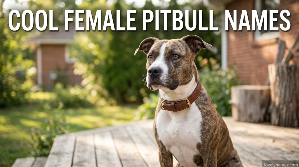 Cool Female Pitbull Names