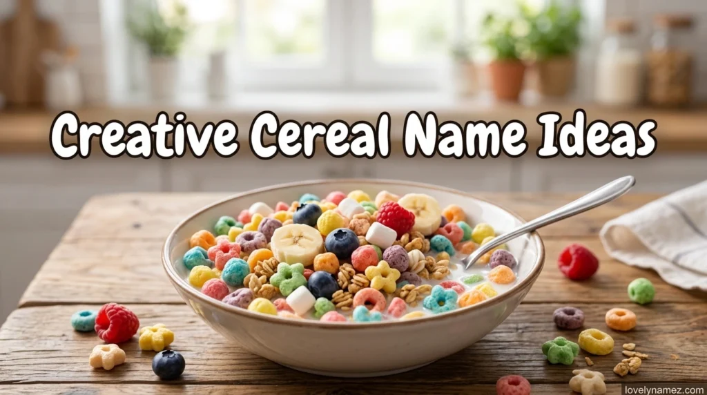 Creative Cereal Name Ideas