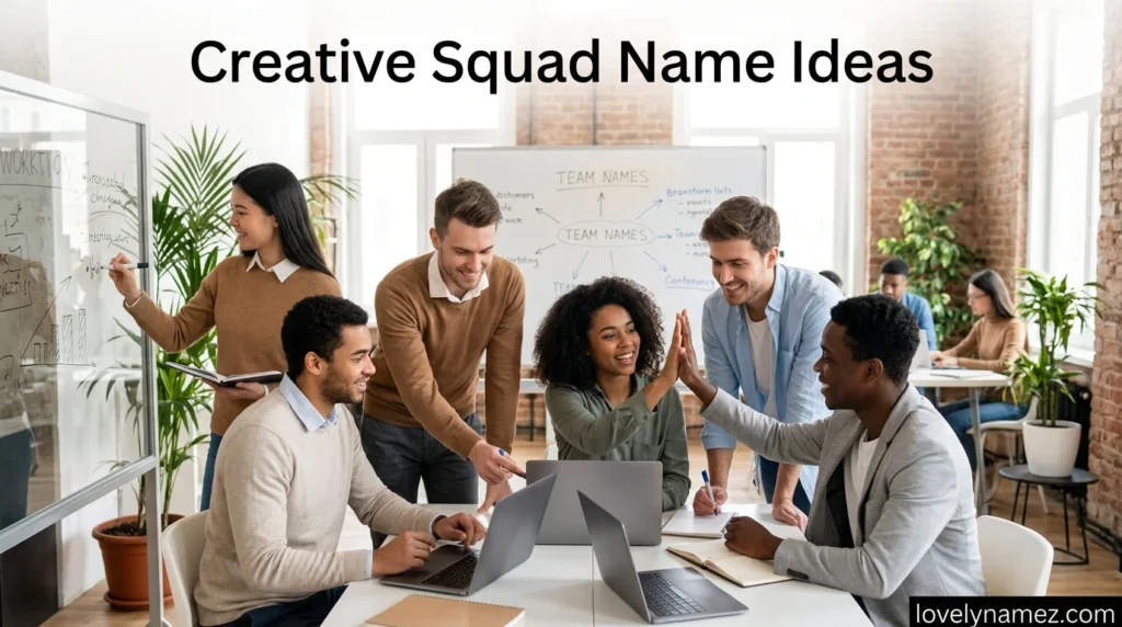Creative Squad Name Ideas