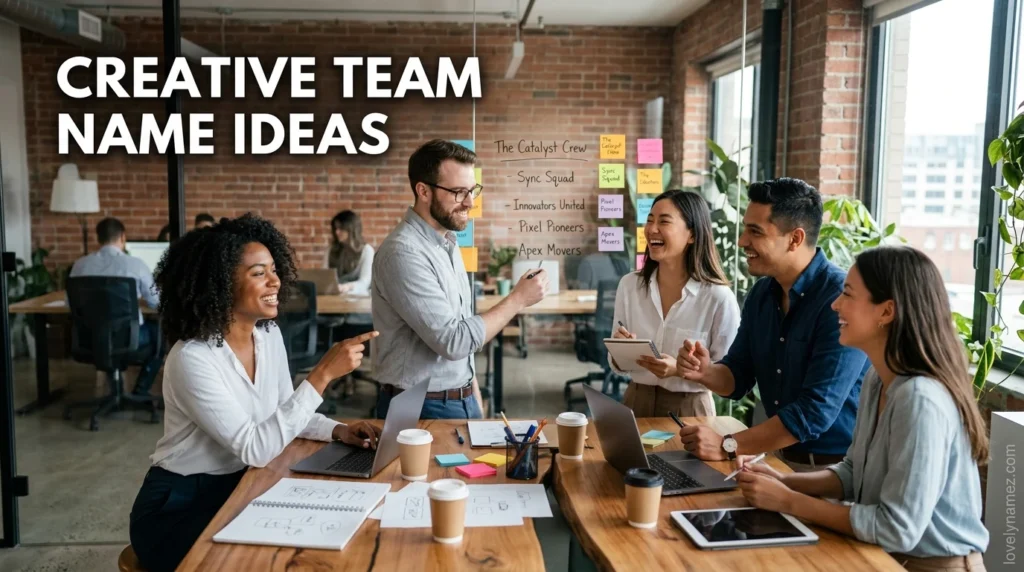 Creative Team Name Ideas