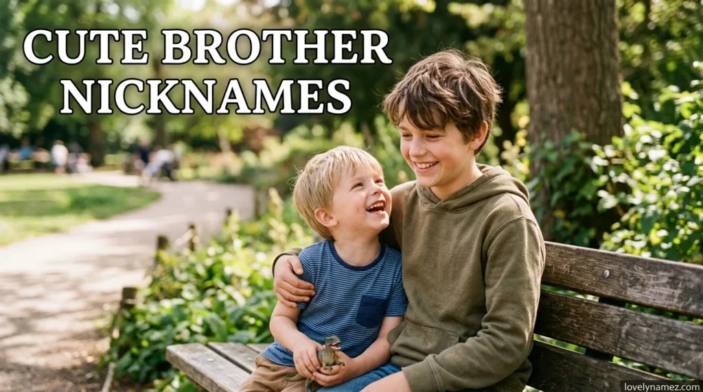 Cute Brother Nicknames