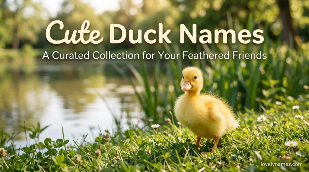 Cute Duck Names