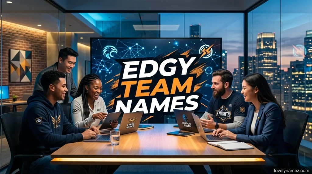 Edgy Team Names