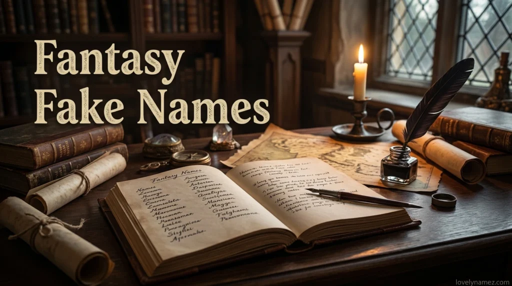 Fantasy Fake Names