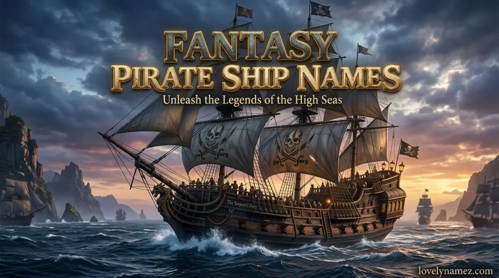 Fantasy Pirate Ship Names