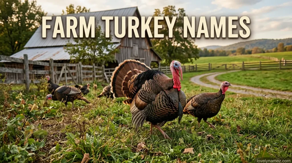 Farm Turkey Names