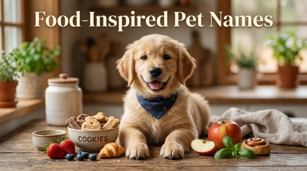 Food-Inspired Pet Names