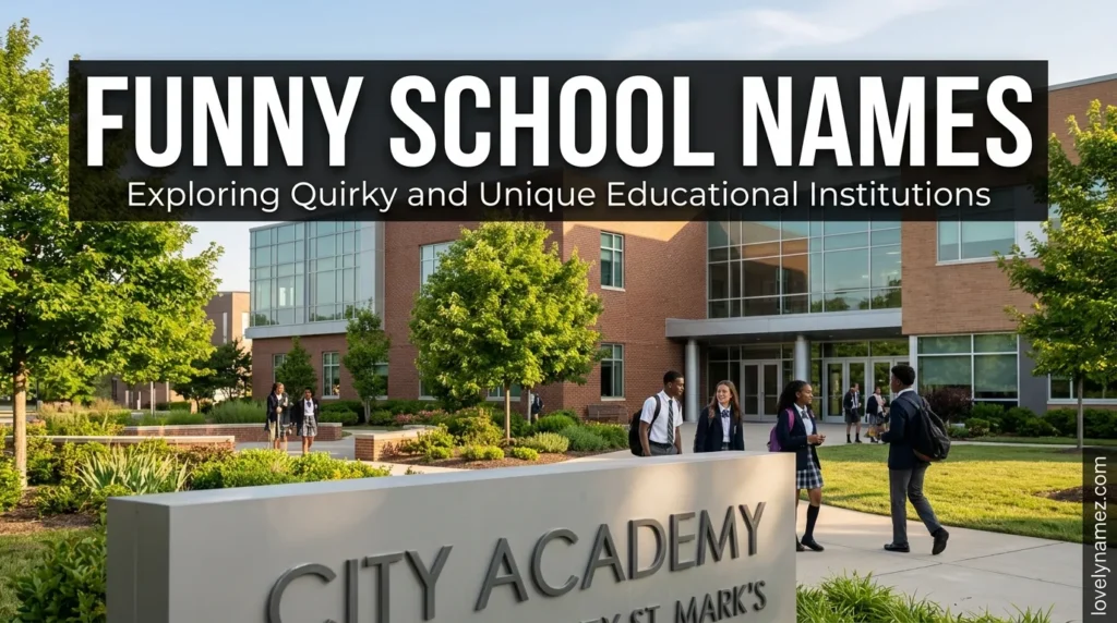 Funny School Names