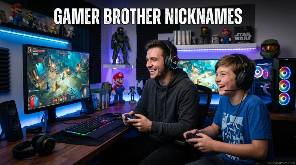 Gamer Brother Nicknames