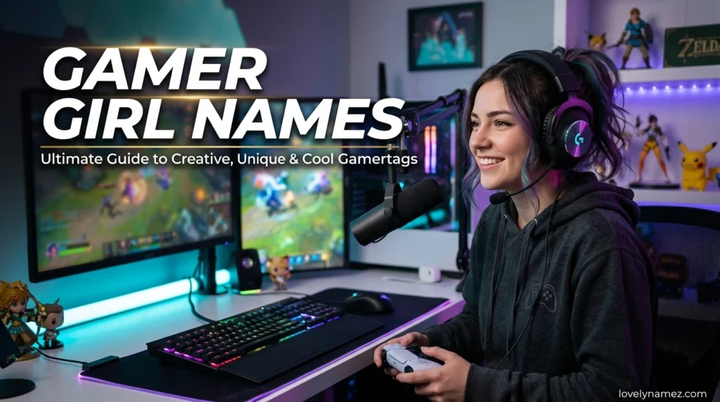 Gamer Girl Names
