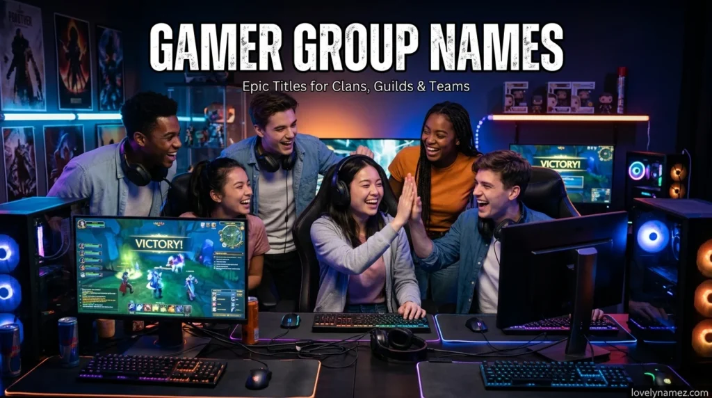 Gamer Group Names