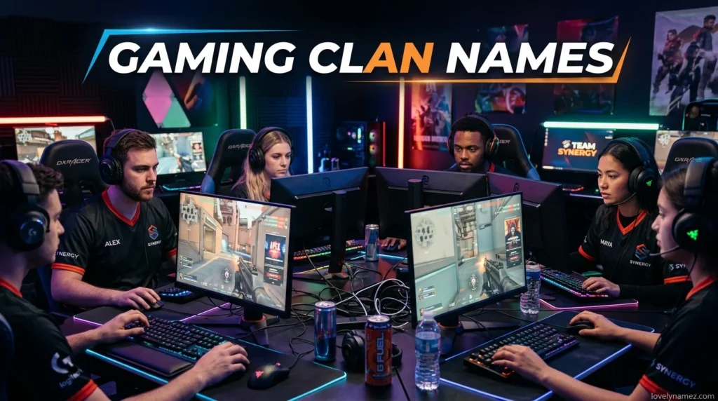 Gaming Clan Names