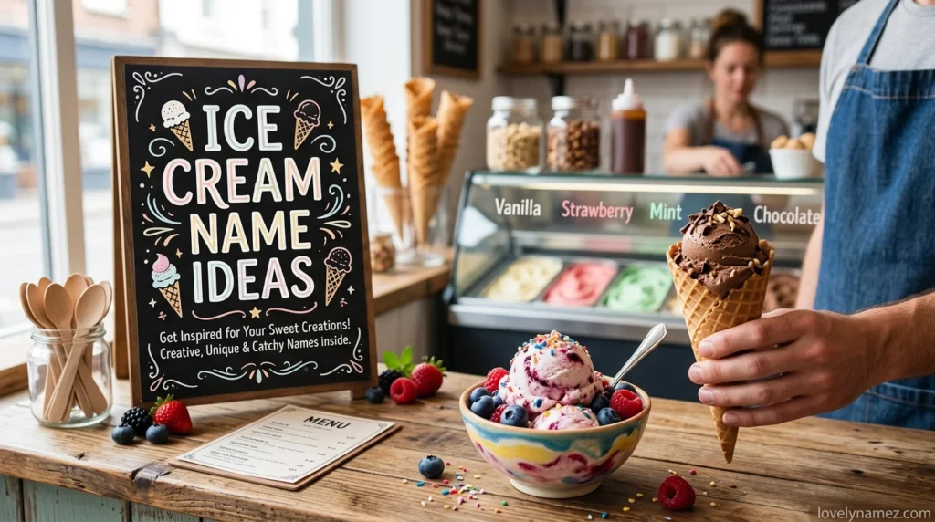 Ice Cream Name Ideas