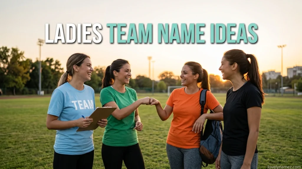Ladies Team Name Ideas