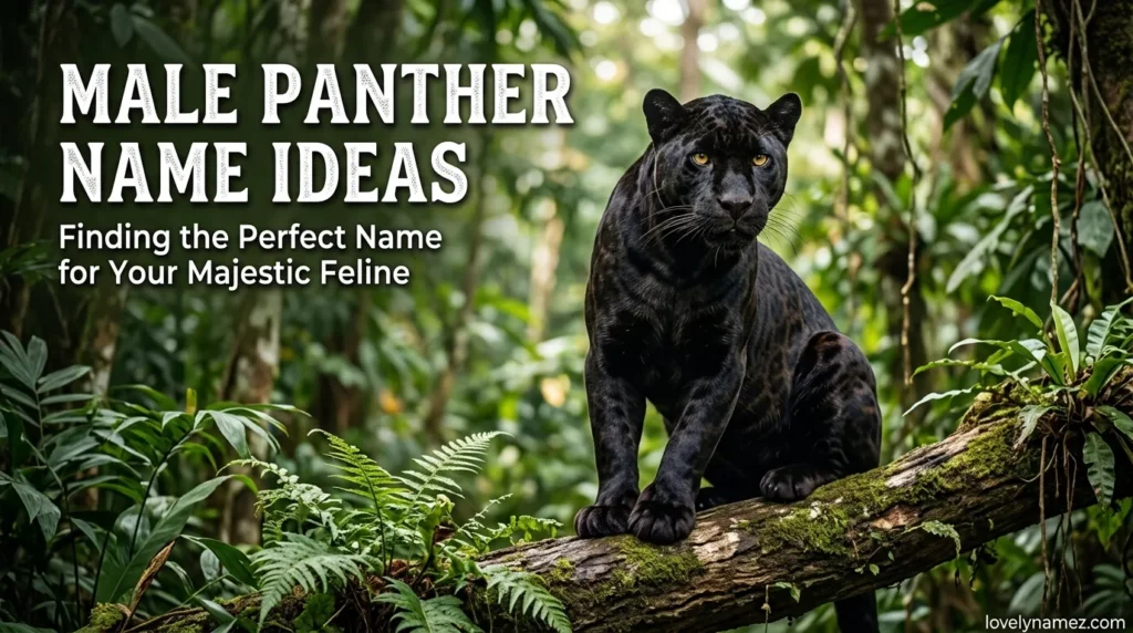 Male Panther Name Ideas