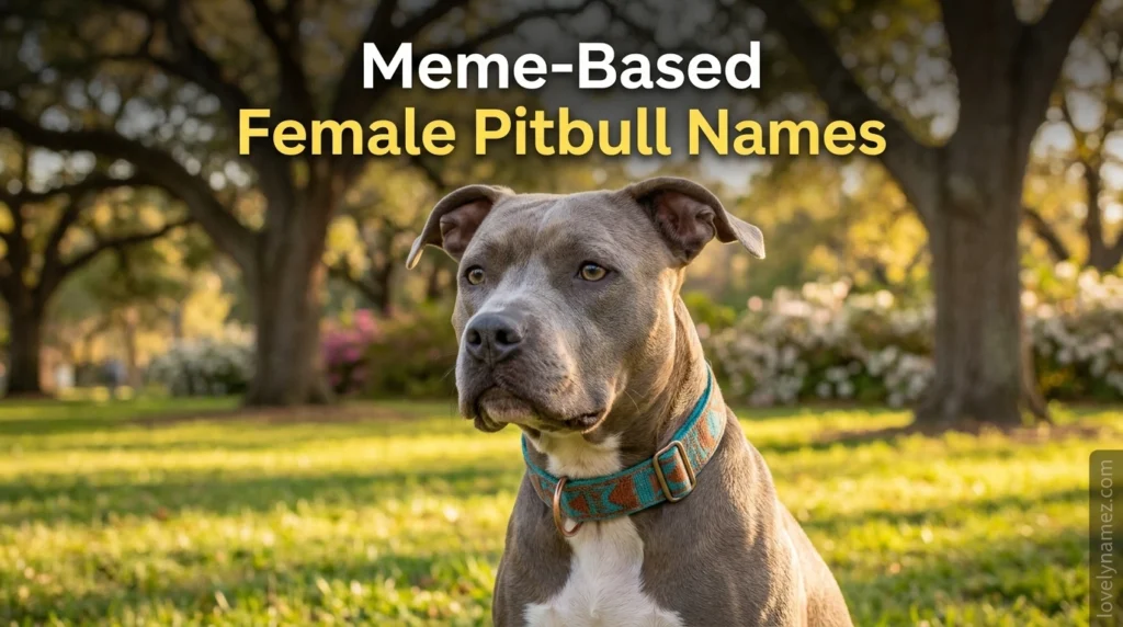 Meme-Based Female Pitbull Names