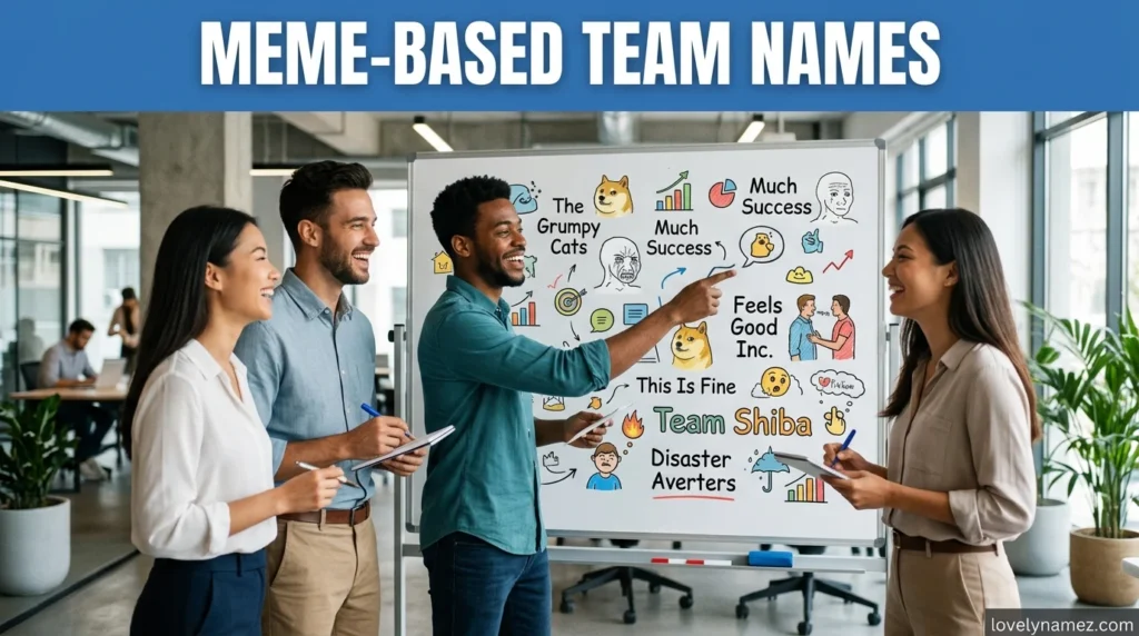 Meme-Based Team Names