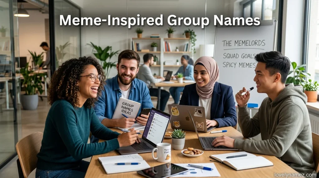Meme-Inspired Group Names
