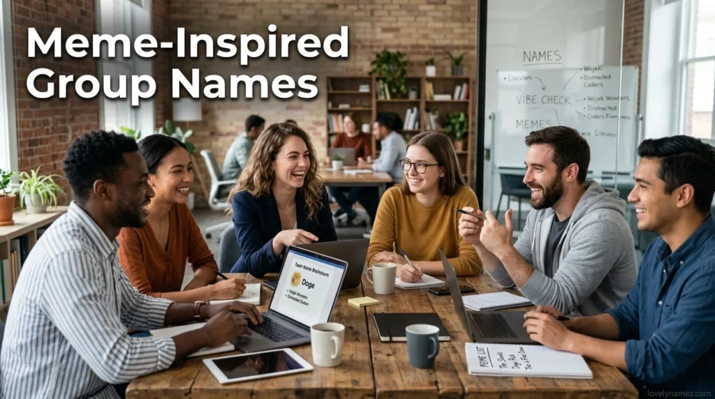 Meme-Inspired Group Names