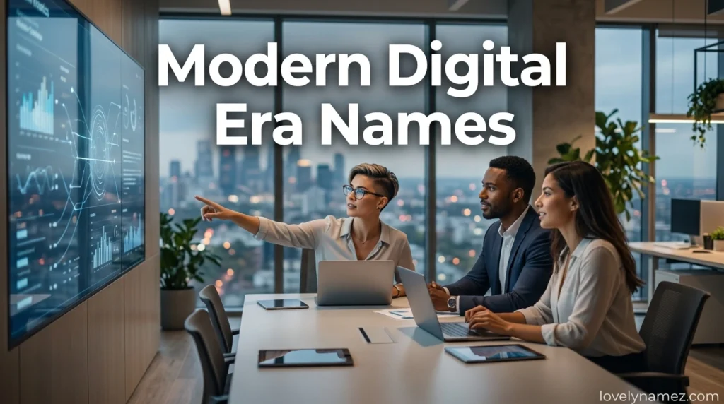 Modern Digital Era Names